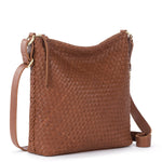 The Sak Lucia Crossbody - Leather - Woven Cognac