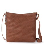 The Sak Lucia Crossbody - Leather - Woven Cognac