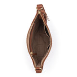 The Sak Lucia Crossbody - Leather - Woven Cognac