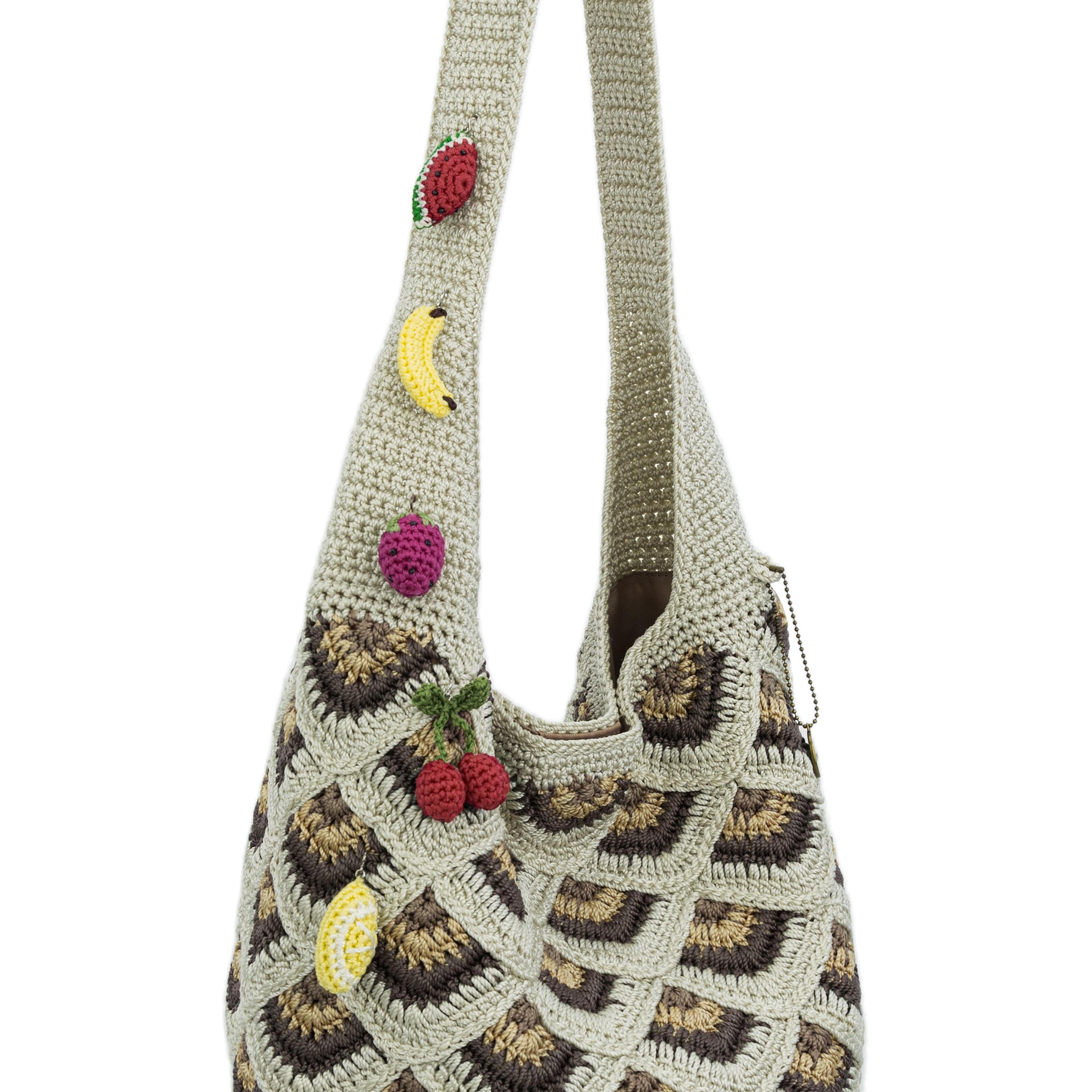 The Sak 120 Original Hobo - Hand Crochet - Natural Mermaid