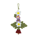 The Sak Yarnicharmz The Mega Dangle - Hand Crochet - Multi Flower