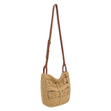 The Sak Los Feliz Crossbody - Hand Crochet - Natural Tonal Flower