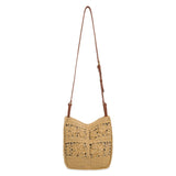 The Sak Los Feliz Crossbody - Hand Crochet - Natural Tonal Flower