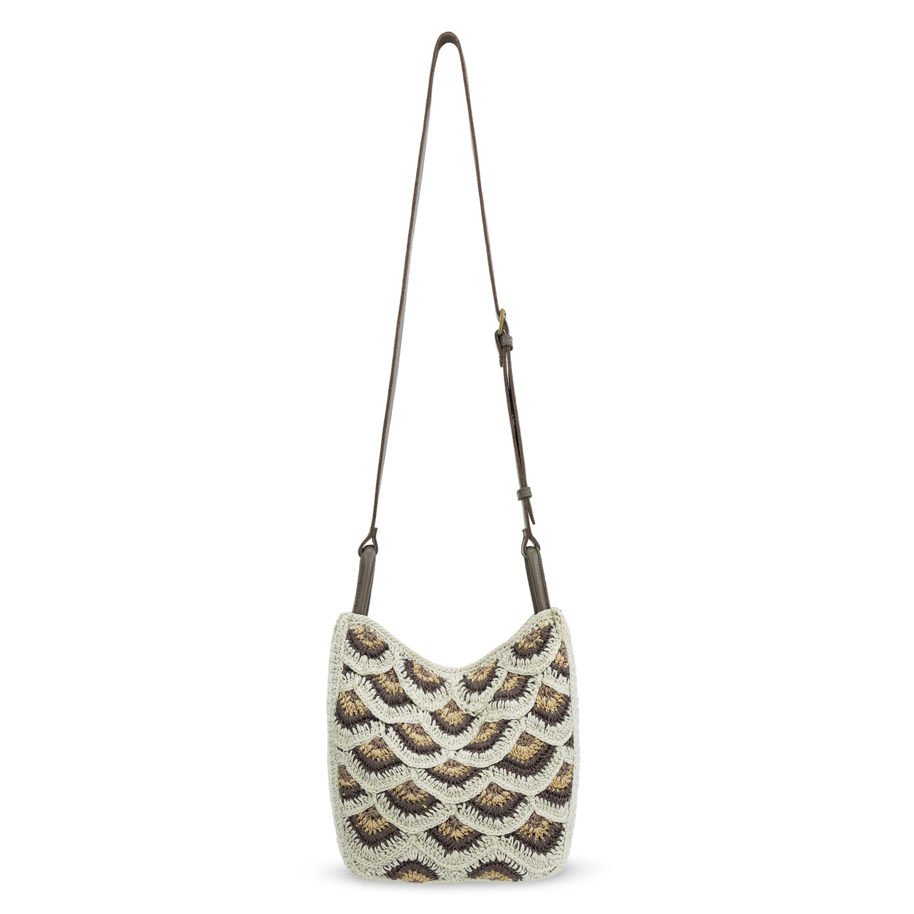 The Sak Los Feliz Crossbody - Hand Crochet - Natural Mermaid