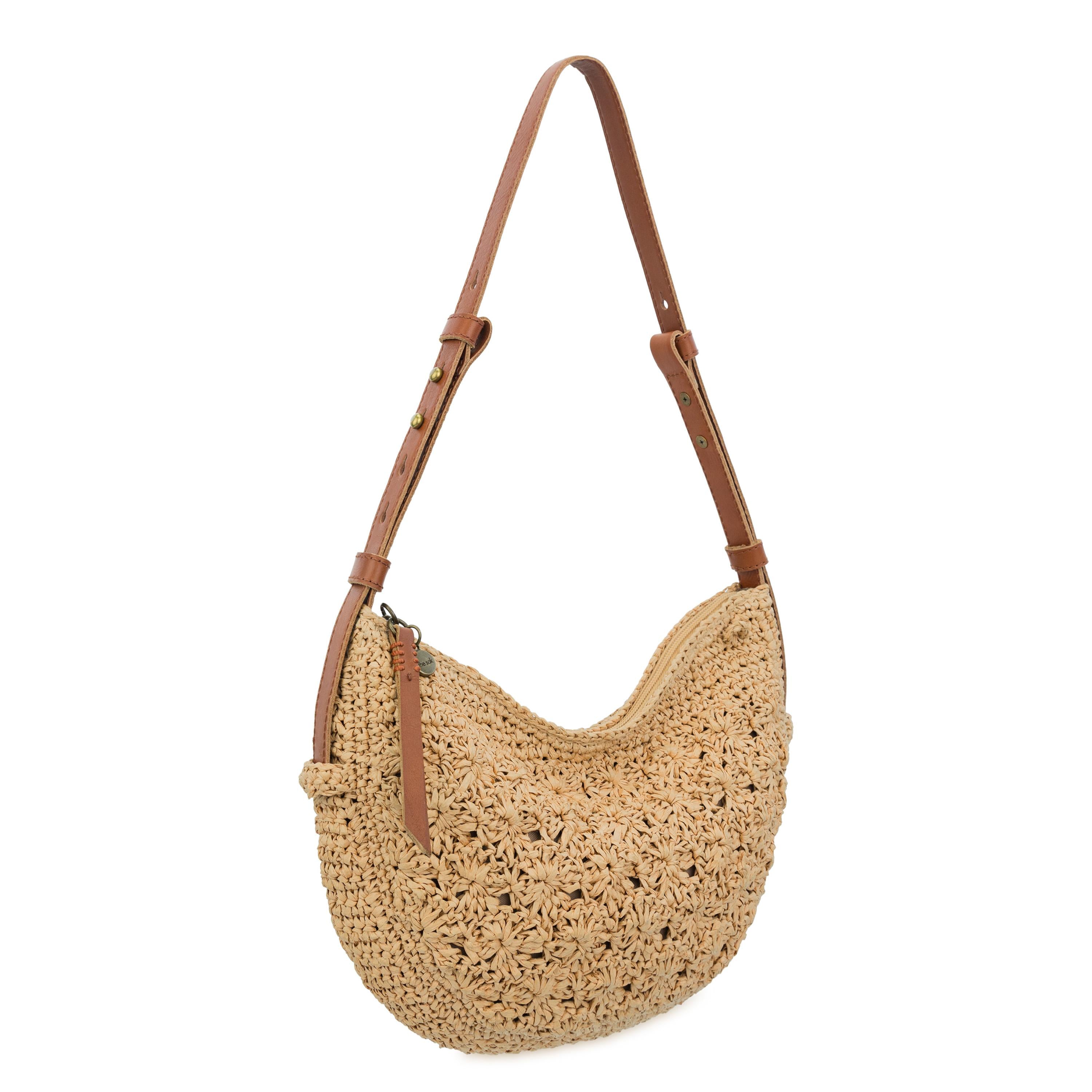 The Sak Tess Shoulder Bag - Straw - Natural Primrose