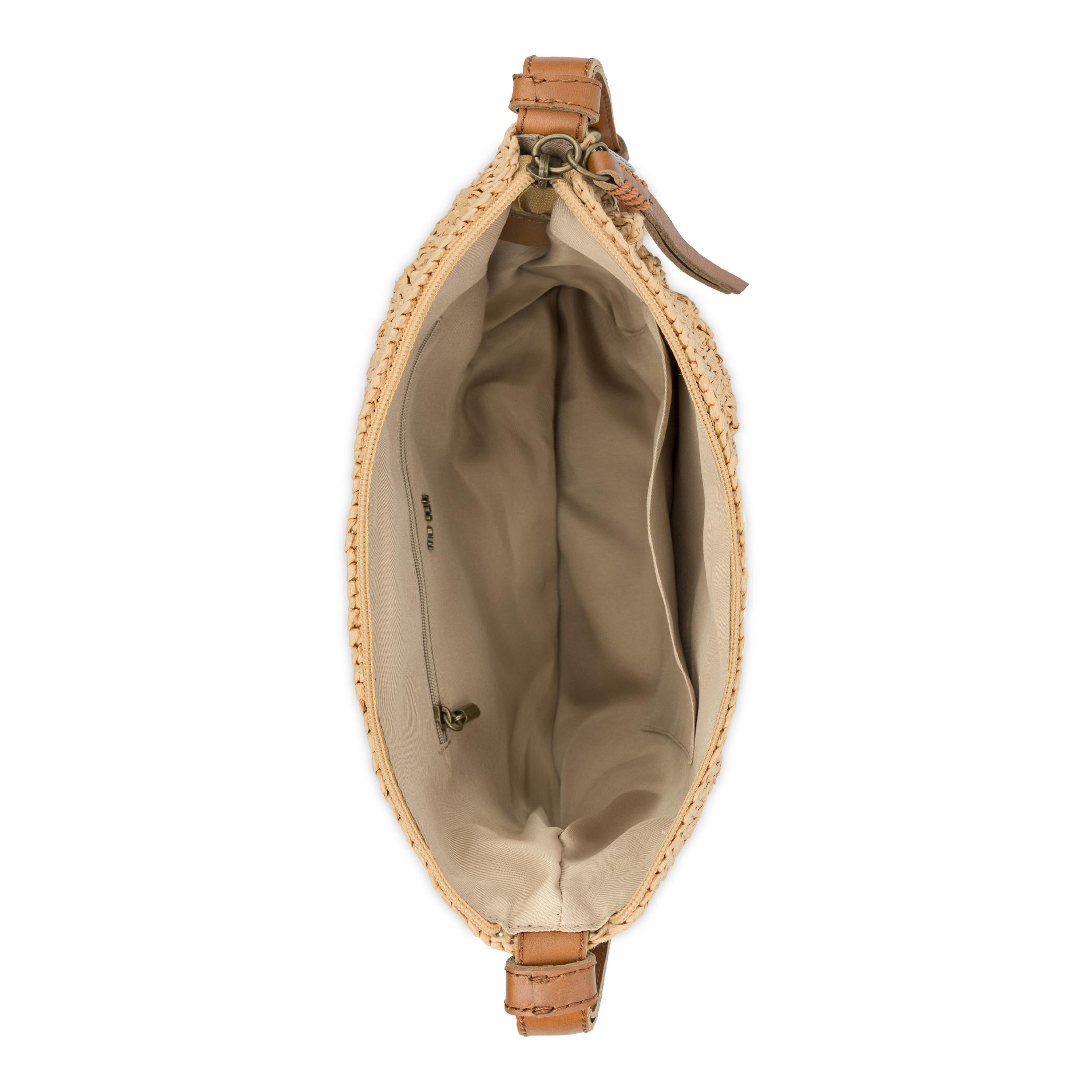 The Sak Tess Shoulder Bag - Straw - Natural Primrose