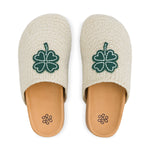 The Sak Bolinas Clog - Hand Crochet - Natural Clover