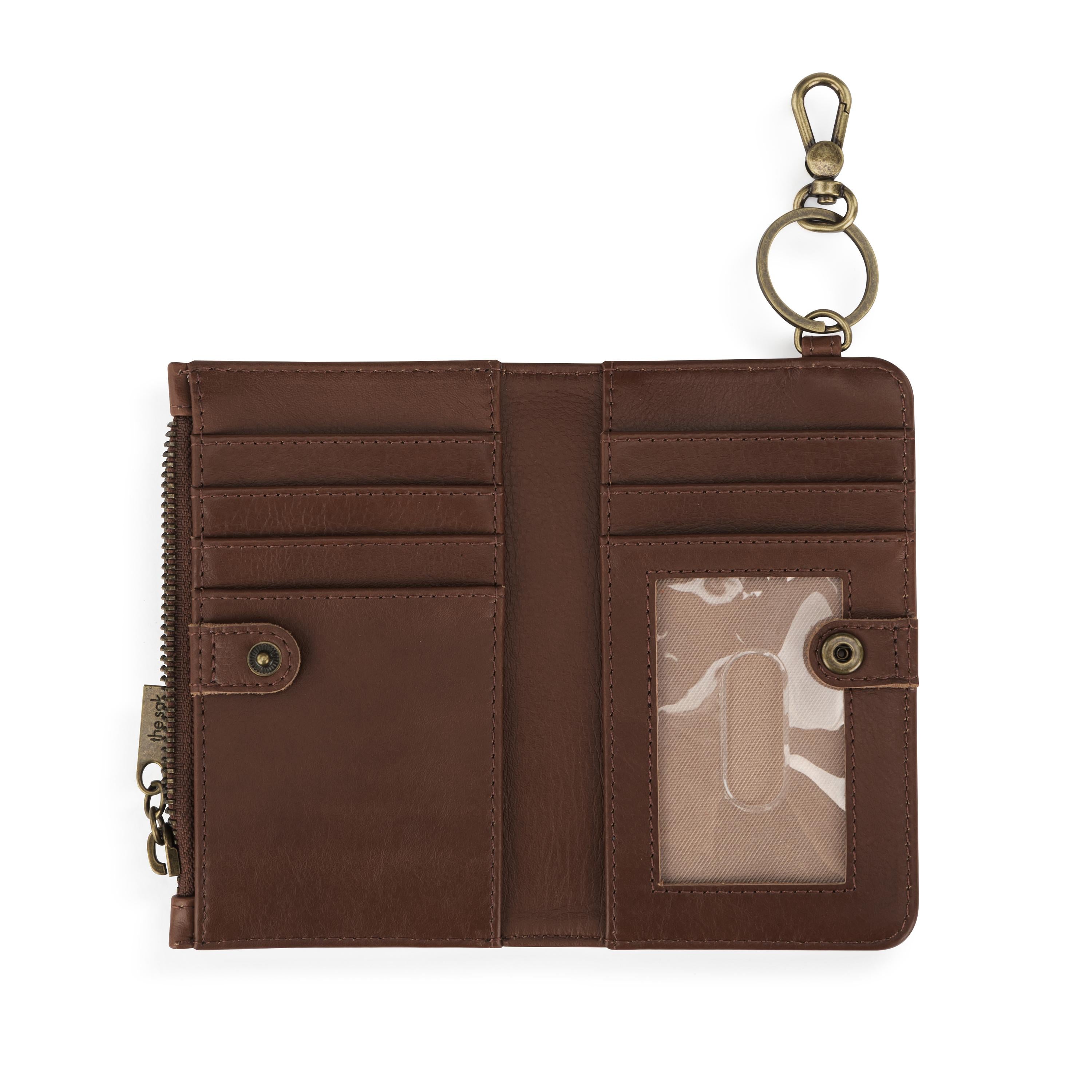 The Sak Encino Essential Wallet - Leather - Whiskey