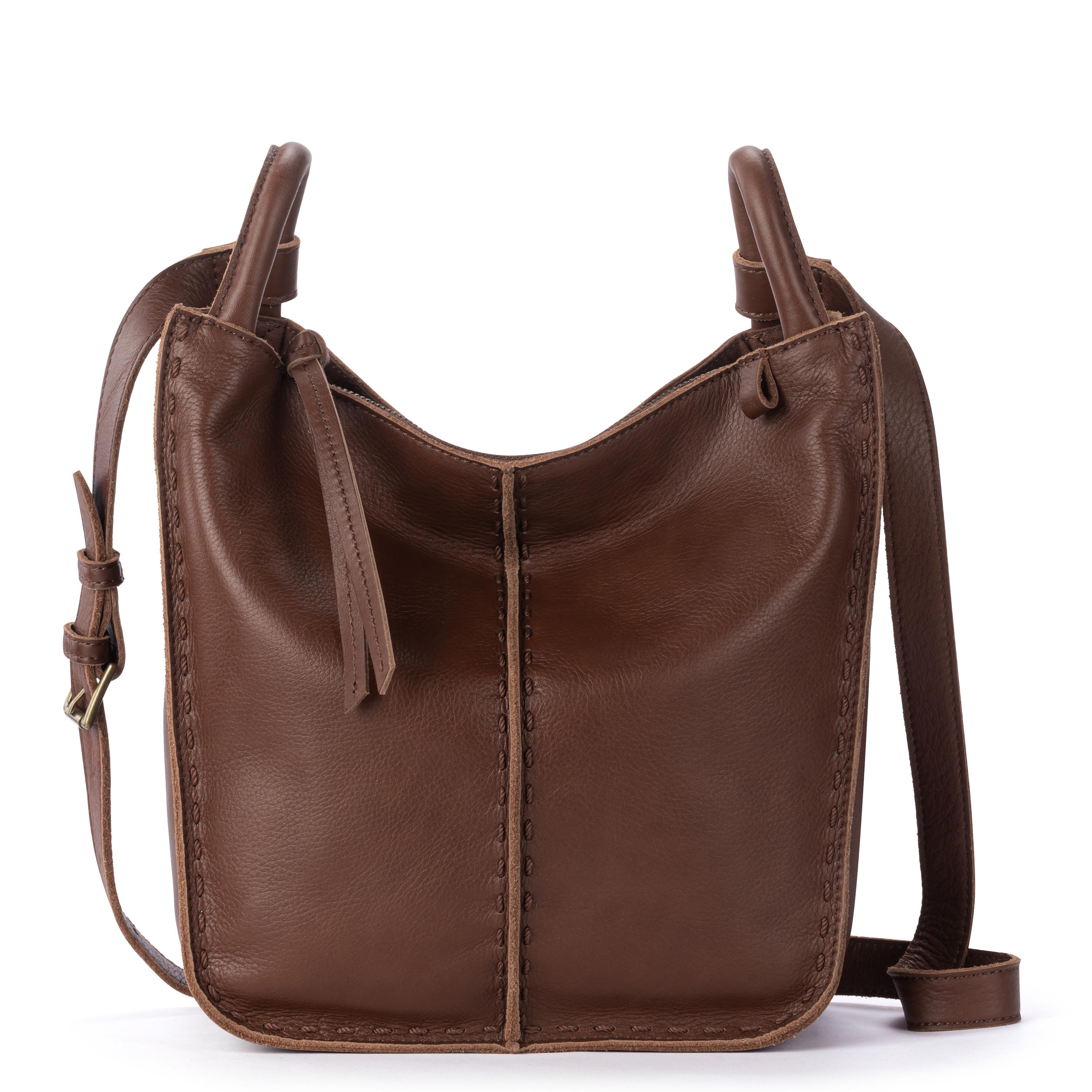 The Sak Los Feliz Slouchy Crossbody - Leather - Whiskey