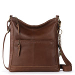 The Sak Lucia Leather Adjustable Crossbody - Leather - Whiskey Stitch