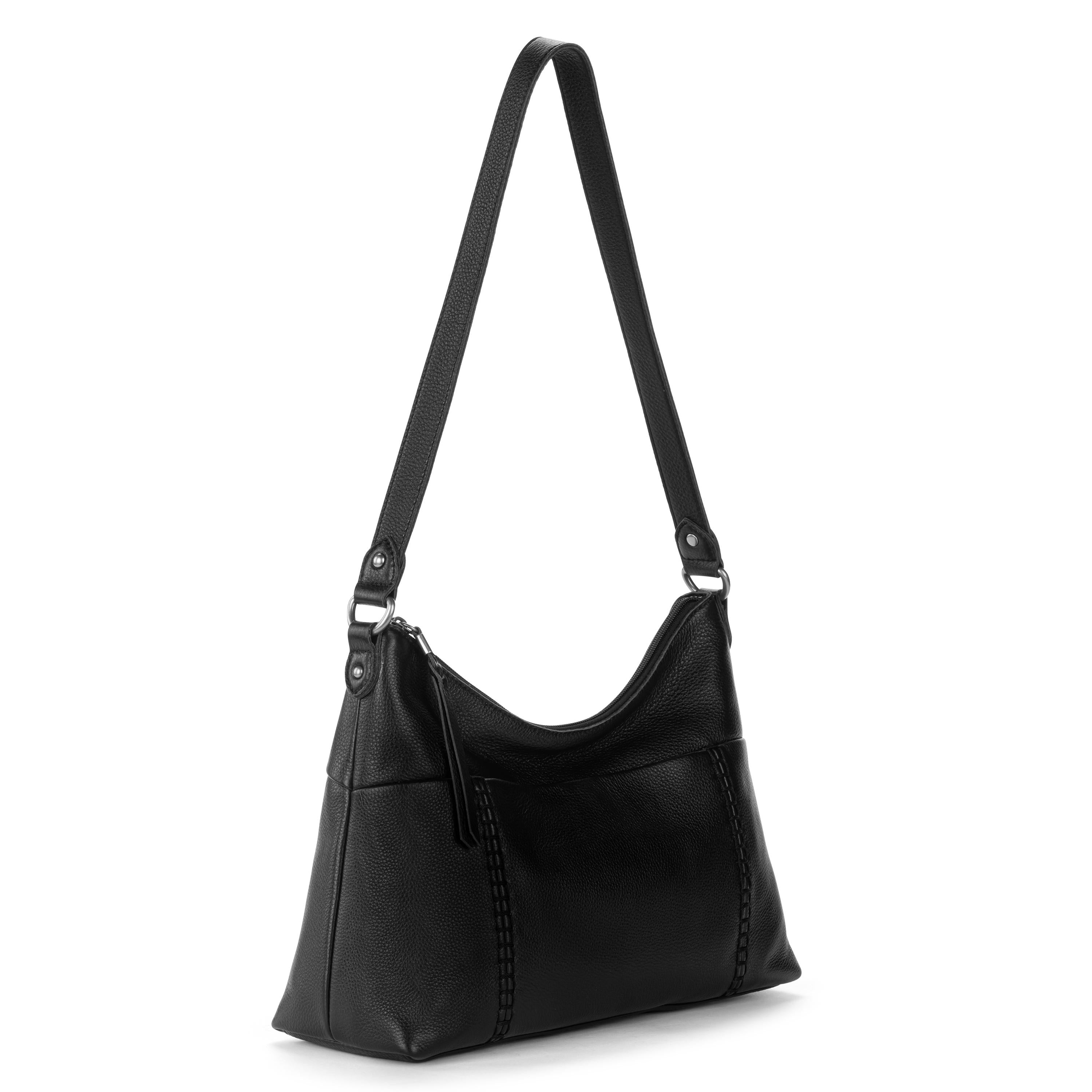 Melrose Shoulder Bag - Leather - Black – The Sak