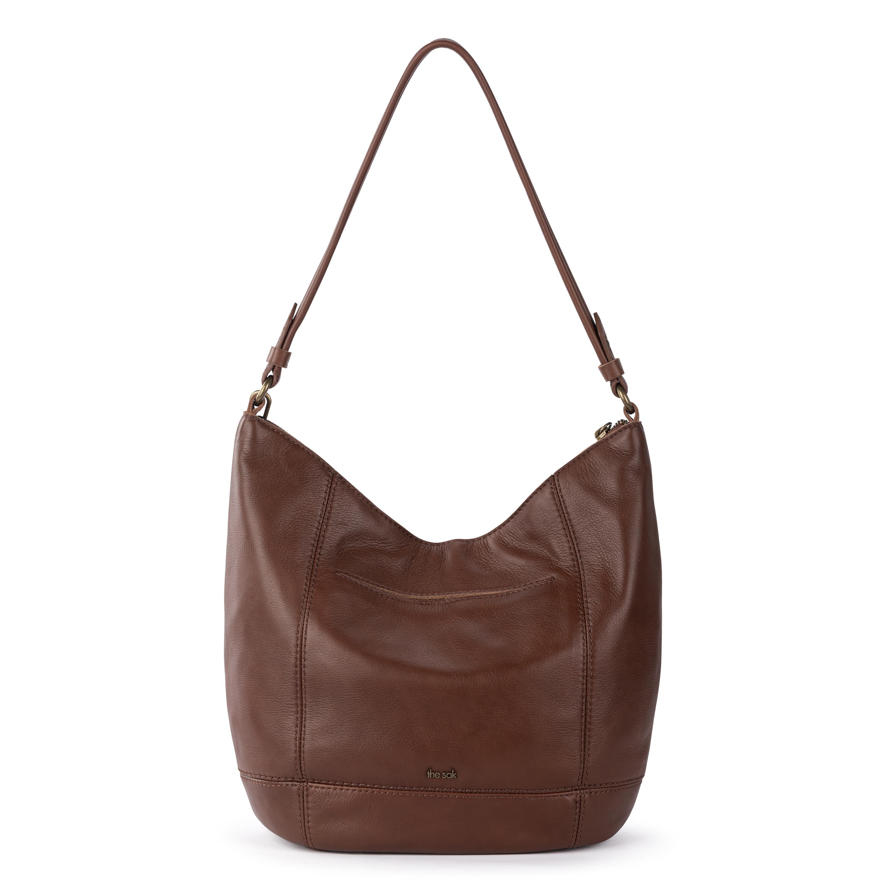 The Sak Sequoia Shoulder Hobo - Leather - Whiskey