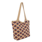 The Sak Sola Carryall Tote - Hand Crochet - Bamboo Mermaid