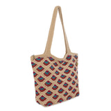 The Sak Sola Carryall Tote - Hand Crochet - Bamboo Mermaid