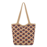 The Sak Sola Carryall Tote - Hand Crochet - Bamboo Mermaid