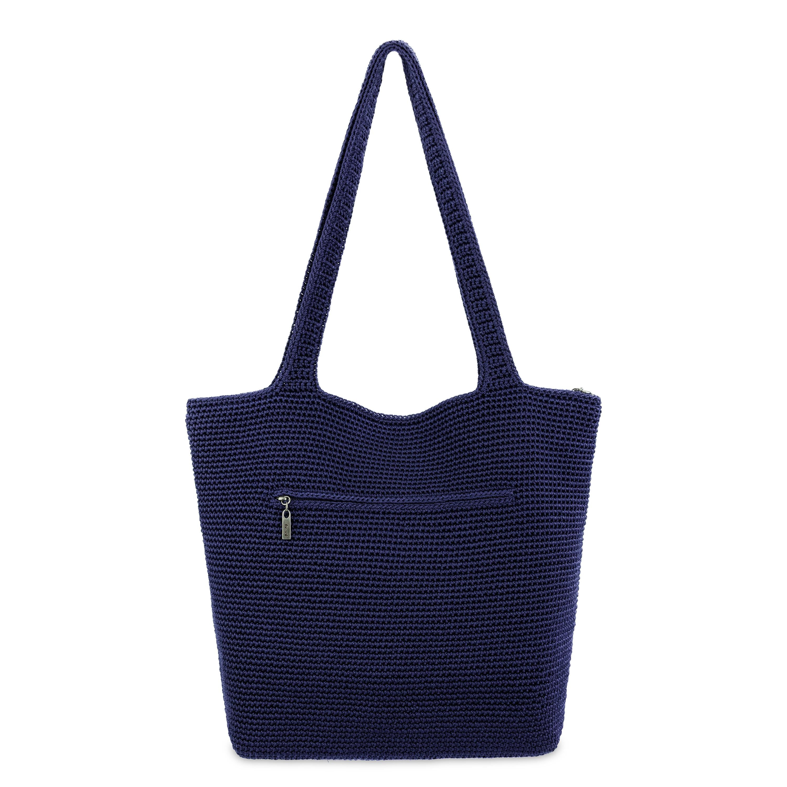 The Sak Sola Carryall Tote - Hand Crochet - Lobster