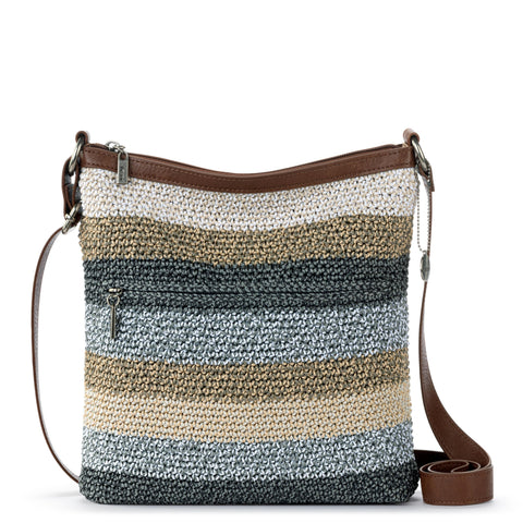 The Sak Lucia Crossbody - Hand Crochet - Desert Stripe
