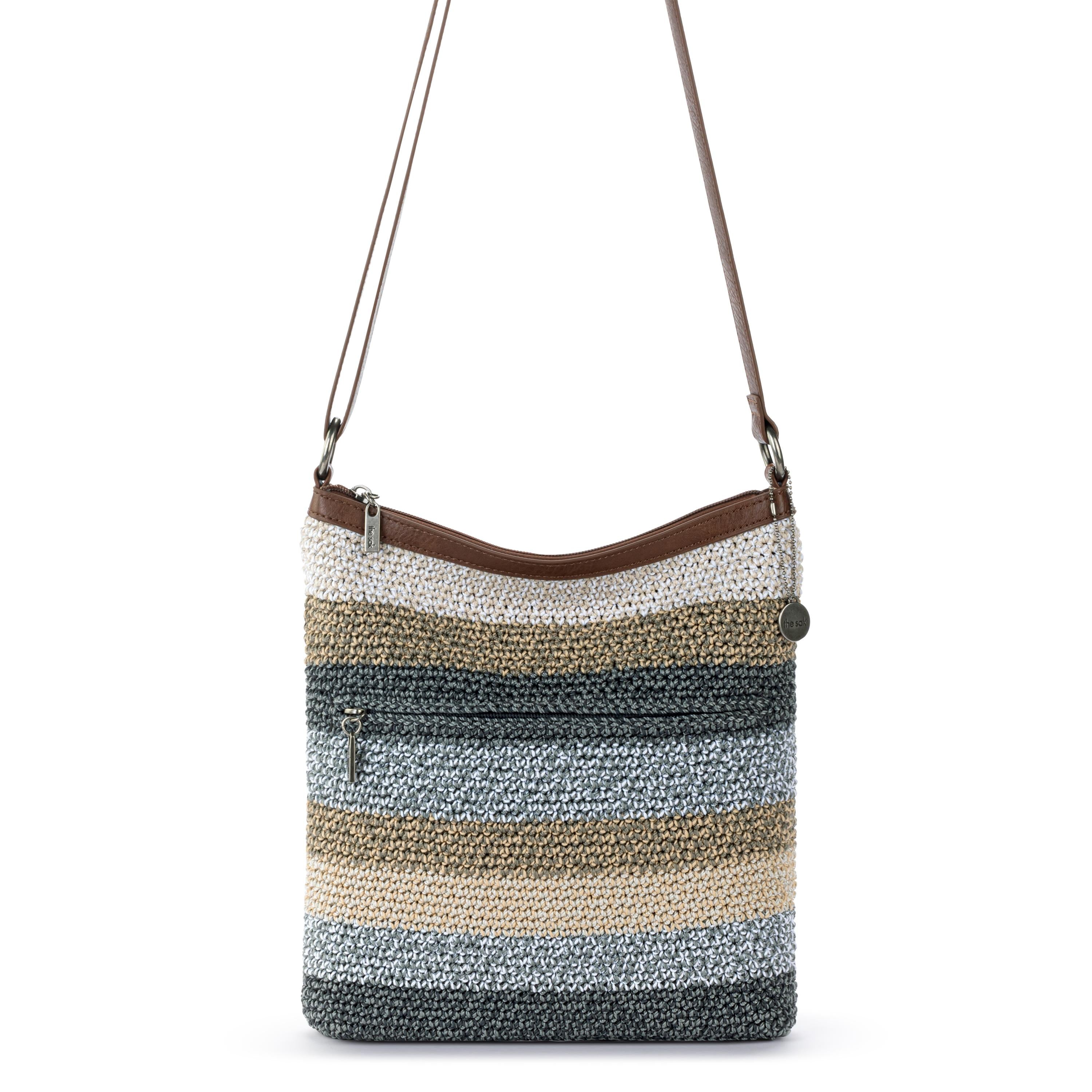 The Sak Lucia Crossbody - Hand Crochet - Desert Stripe