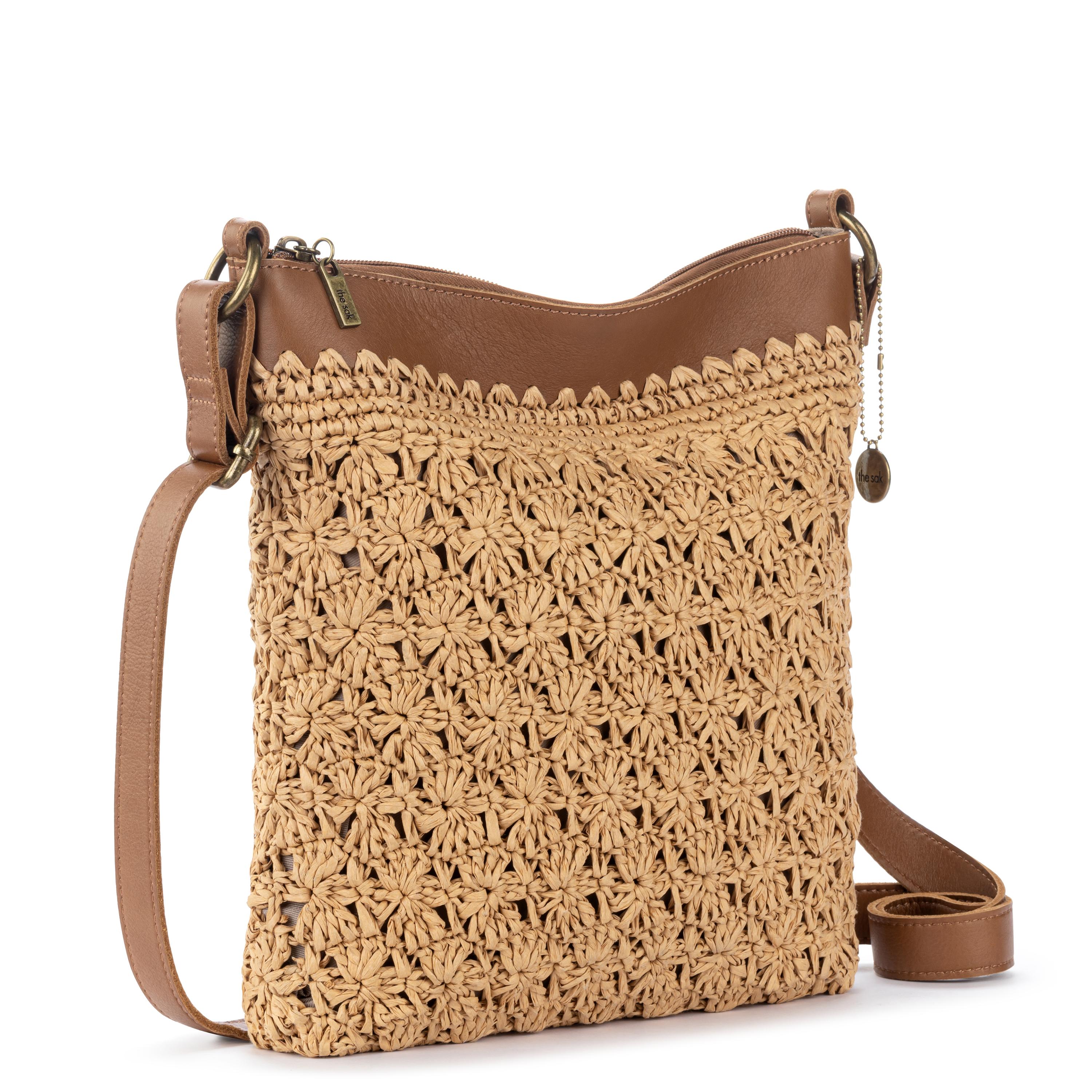 The Sak Lucia Crossbody - Straw - Natural Primrose