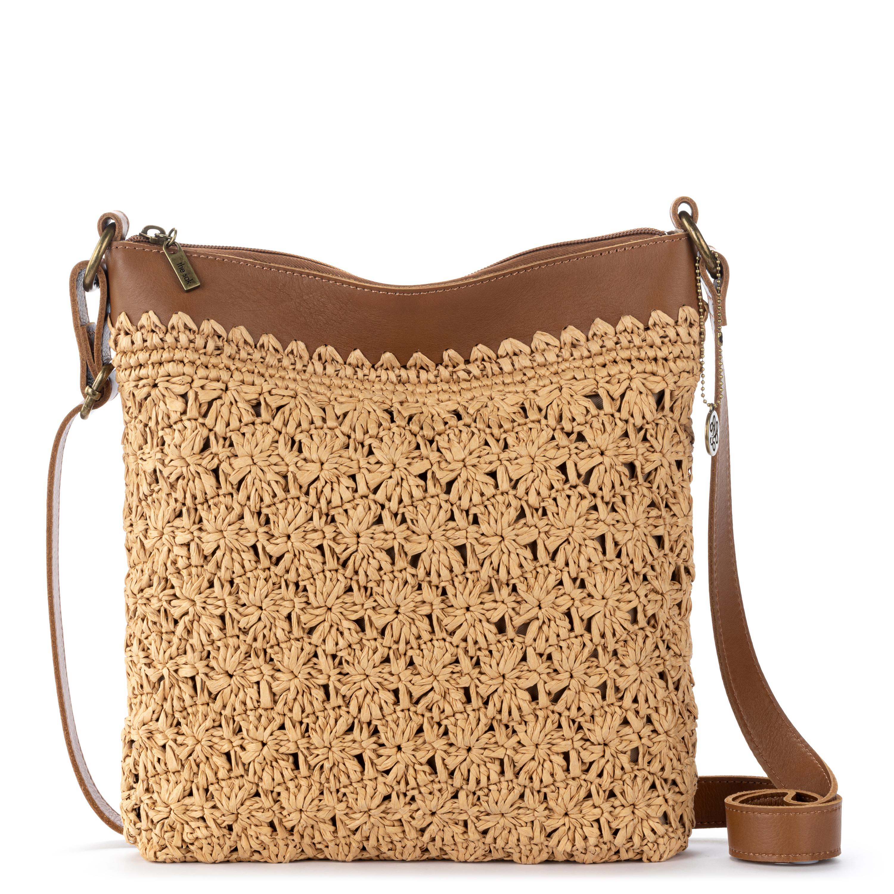 The Sak Lucia Crossbody - Straw - Natural Primrose