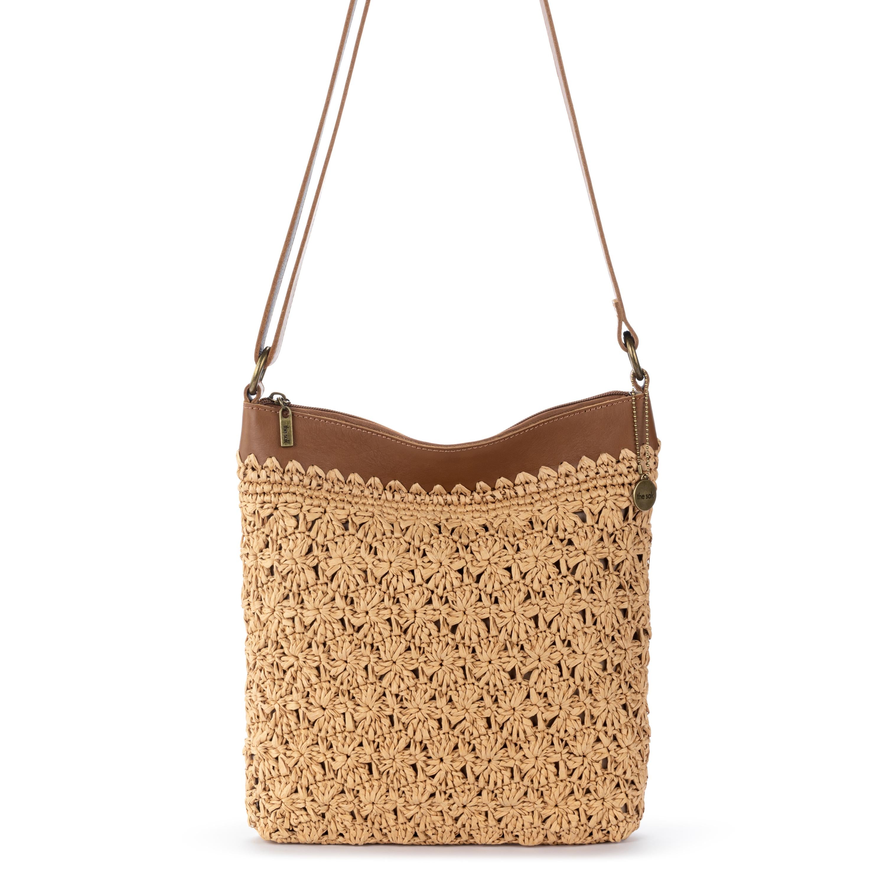 The Sak Lucia Crossbody - Straw - Natural Primrose