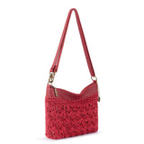 The Sak Lumi Crossbody - Straw - Scarlet Primrose
