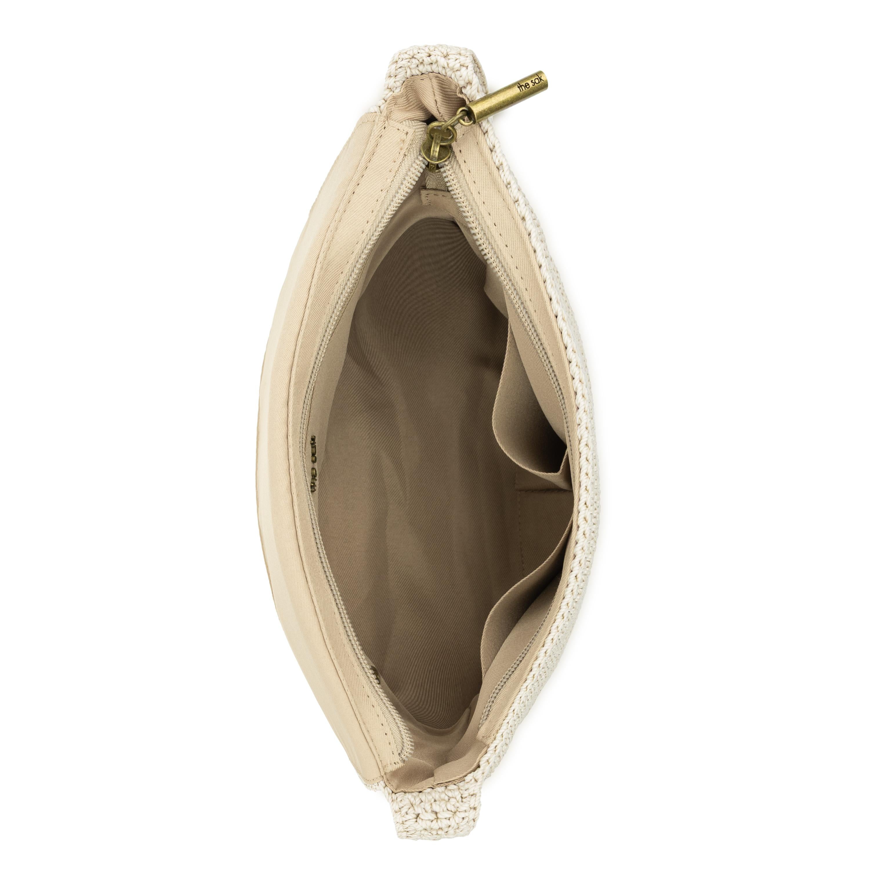 おさる　y.a.r.n. original shoulder bag Tess Shoulder Bag in Bamboo Static Crochet – The Sak