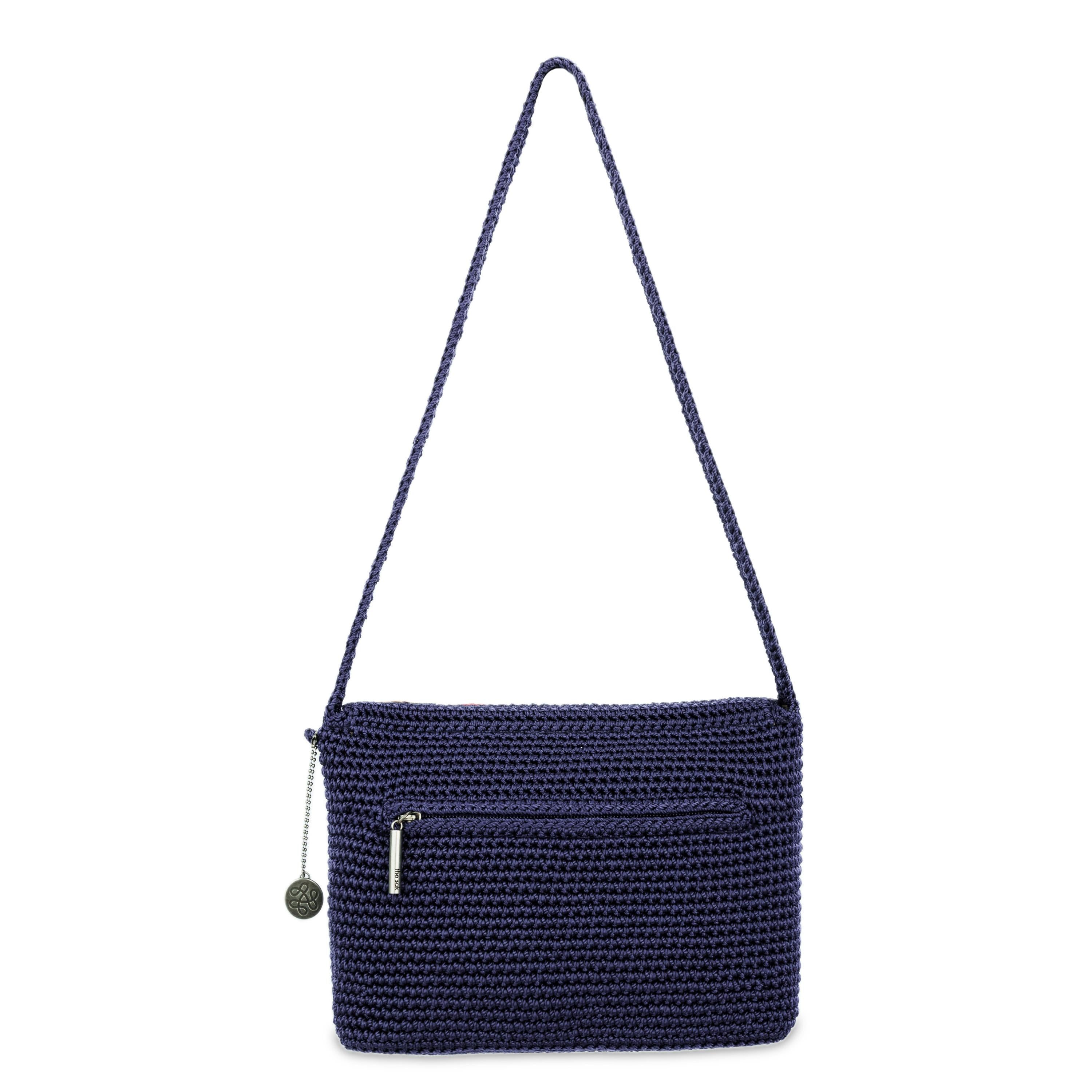 Marlow Flap Shoulder Bag in Lobster Crochet – The Sak