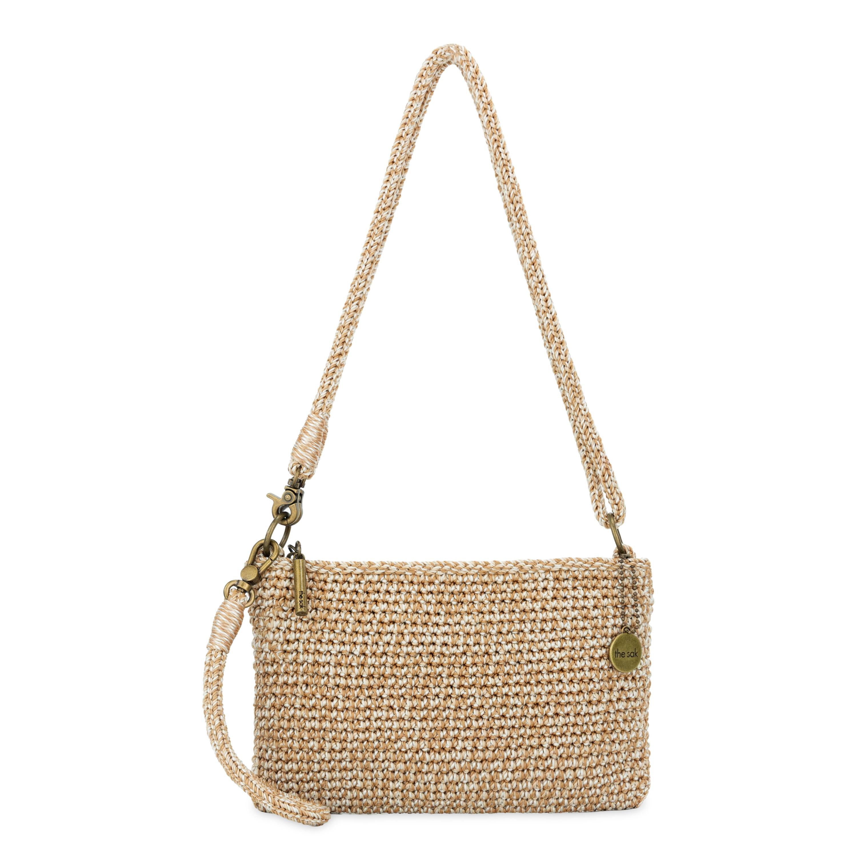 saki/22fabric/ハンドメイド Vita Convertible Wristlet in Bamboo Static Crochet – The Sak