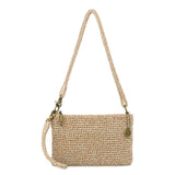 The Sak Vita Convertible Wristlet - Hand Crochet - Bamboo Static