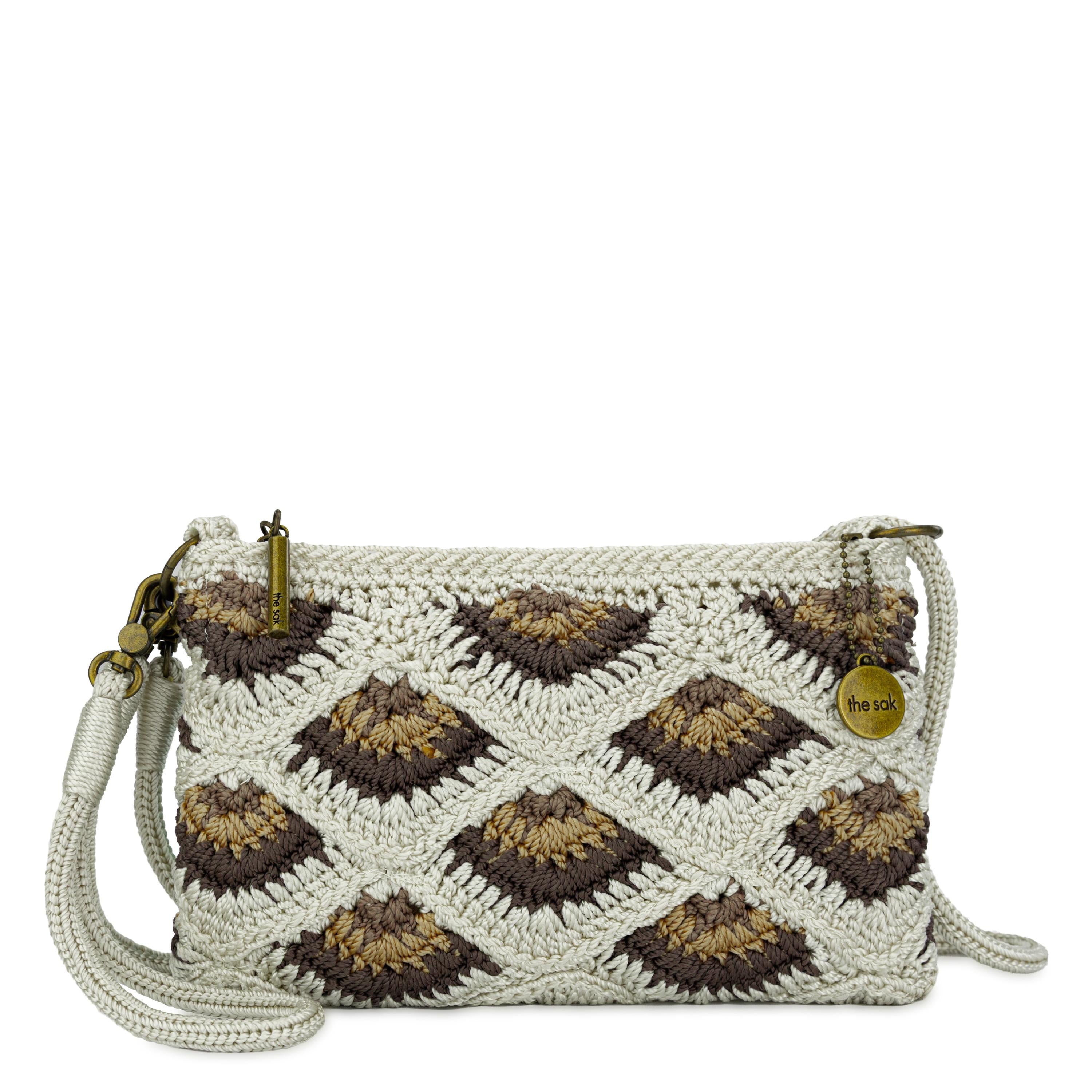 Vita Convertible Wristlet in Natural Mermaid Crochet – The Sak
