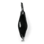 The Sak Cypress Small Card Wallet - Leather - Black Leaf Embossed