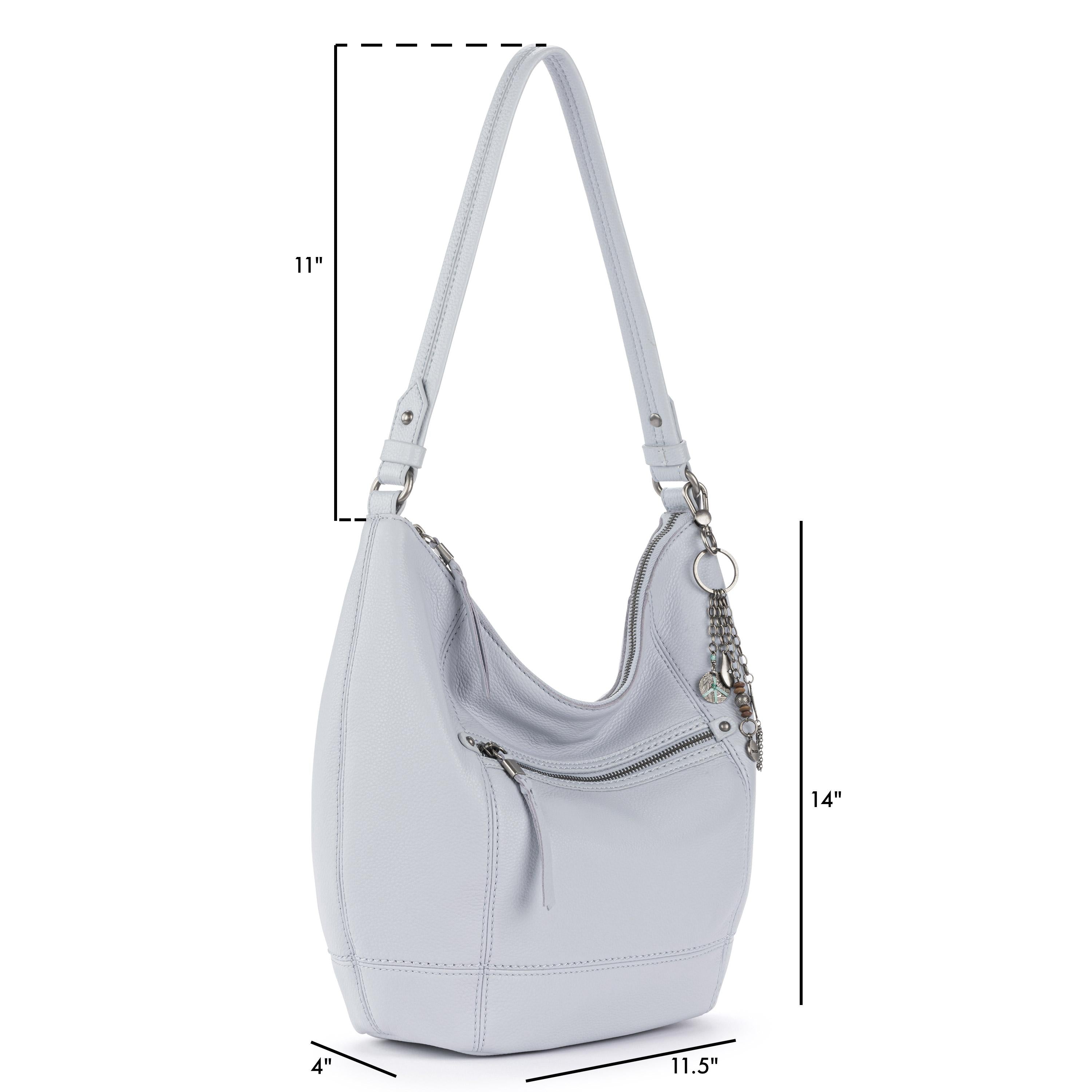 Sequoia Hobo Bag in Powder Blue Leather – The Sak