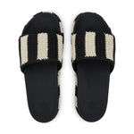 The Sak Olivia Platform Sandal - Hand Crochet - Black Stripe