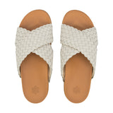 The Sak Penelope Sandal - Leather - Stone Woven