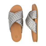 The Sak Penelope Sandal - Leather - Pyrite Woven