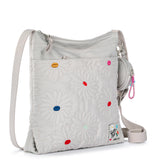 Sakroots Banyan Basic Crossbody - EcoTwill - Multi Flower Quilted
