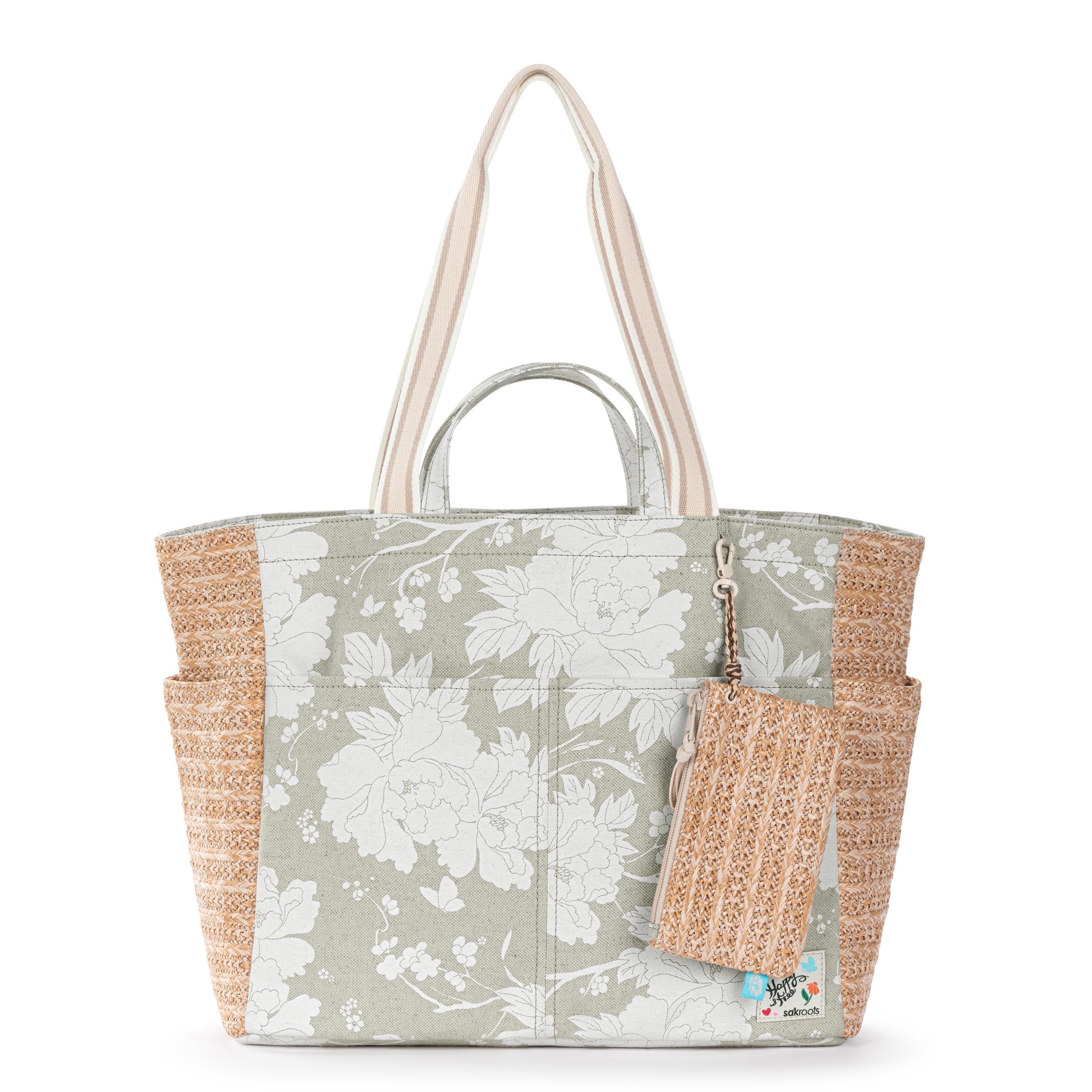 Cassia Beach Tote Bag in Natural Wild Fleur Canvas – The Sak Cassia Beach Tote Bag in Natural Wild Fleur Canvas – The Sak