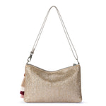 Sakroots Lumi Crossbody - Straw - Pyrite Straw