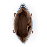 Sakroots Banyan Shoulder Tote - Canvas - Blue Aura Seashore