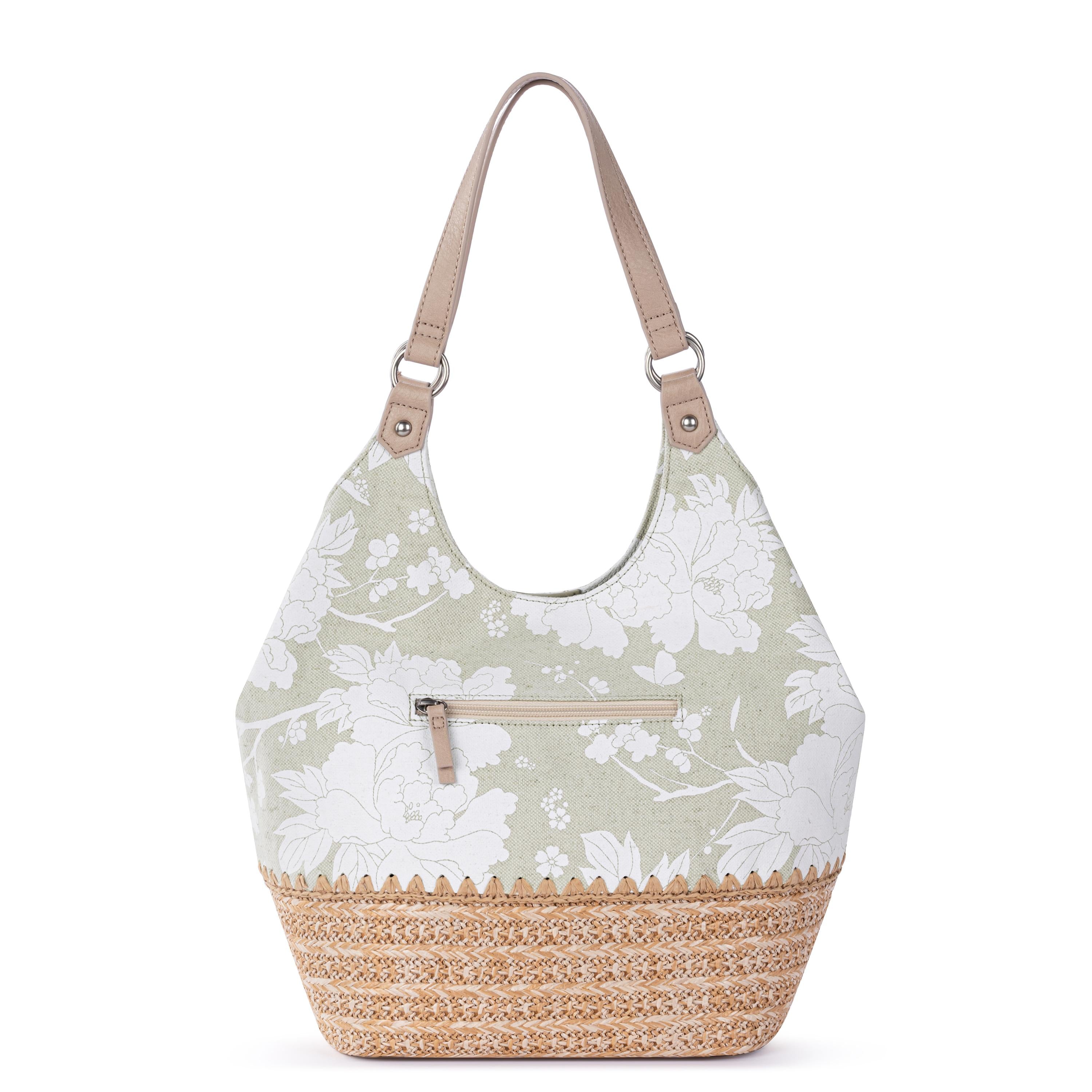 Sakroots Roma Shopper - Canvas - Natural Wild Fleur