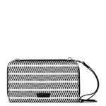 Sakroots Smartphone Wallet - Straw - Black and White Woven