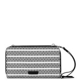 Sakroots Smartphone Wallet - Straw - Black and White Woven