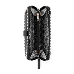 Sakroots Smartphone Wallet - Straw - Black and White Woven