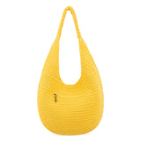 The Sak 120 Shortie Hobo - Hand Crochet - Lemon Drop