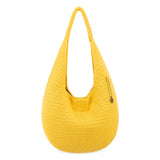 The Sak 120 Shortie Hobo - Hand Crochet - Lemon Drop