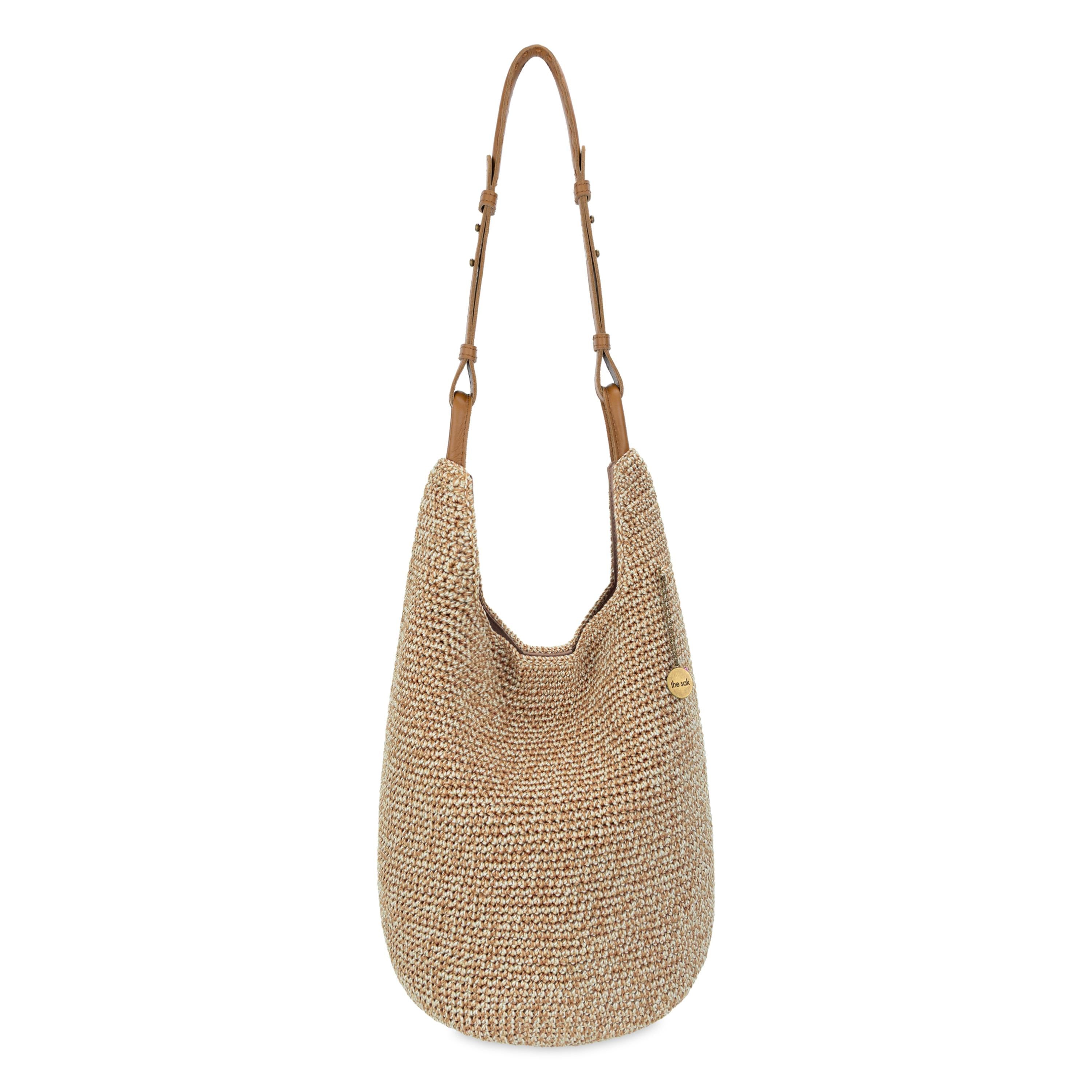 The Sak Los Feliz 120 Hobo - Hand Crochet - Bamboo Static