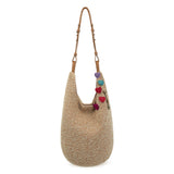 The Sak Los Feliz 120 Hobo - Hand Crochet - Bamboo Static