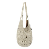 The Sak Los Feliz 120 Hobo - Hand Crochet - Natural Medallion