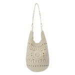 The Sak Los Feliz 120 Hobo - Hand Crochet - Natural Medallion